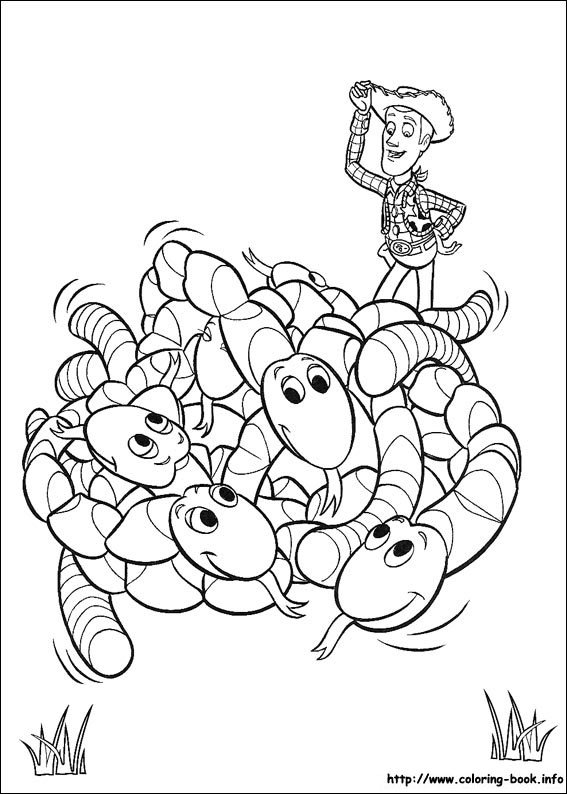 Toy Story coloring picture